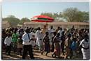63 procesja Chrystusa Króla w Tchambie